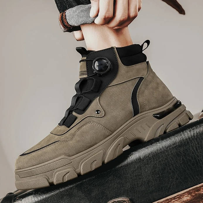 Rugged Heavy Duty Work Boots: All-Day Comfort on the Job