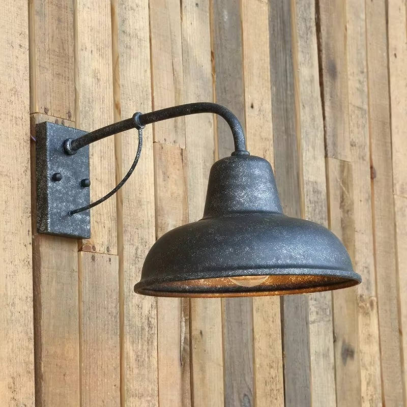 Antique Vintage Barn Light: Warm Glow for Porches and Entryways