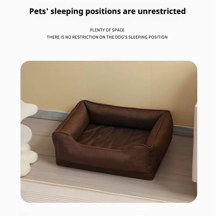 Orthopedic Car Dog Bed: No More Sliding on the Back Seat