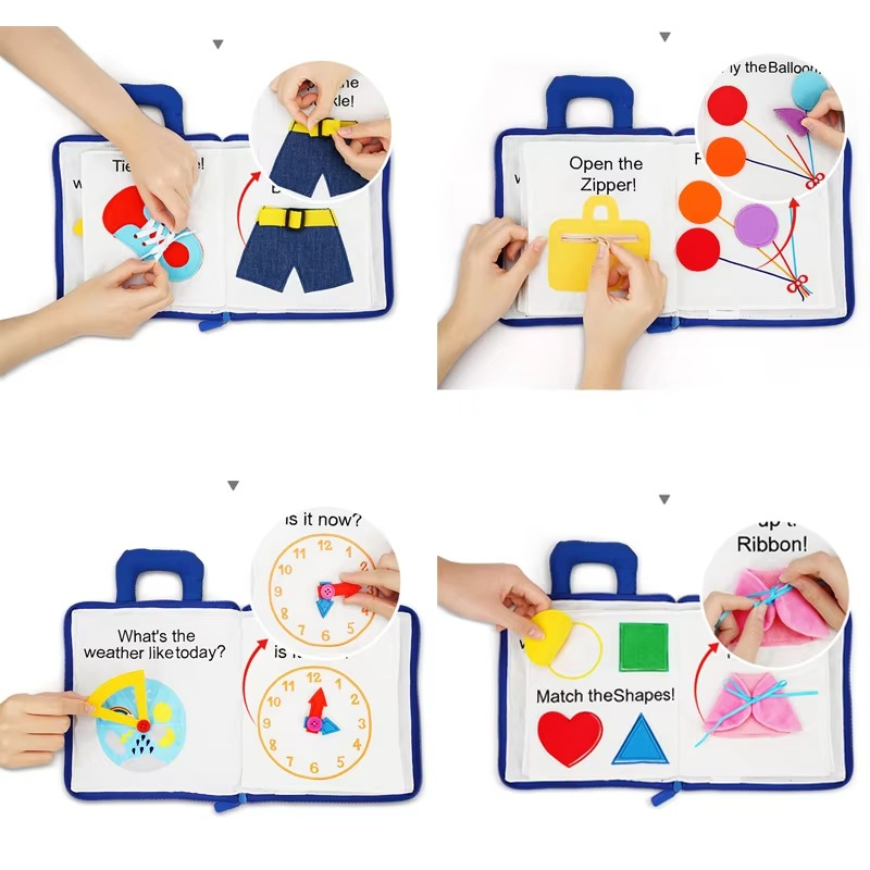 Montessori Book for 1-Year-Olds: Simple Pages That Hold Attention
