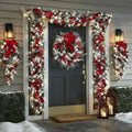 Christmas Door Decorations Full Set: Instant Holiday Curb Appeal