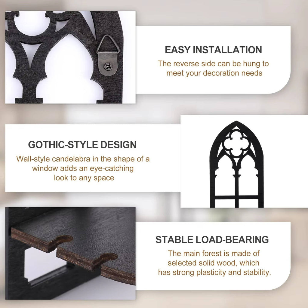 Gothic Wall Decor 3-Piece Set: Instant Statement Walls