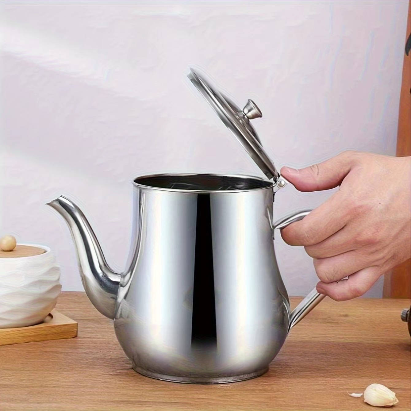 Bacon Grease Container: Mess-Free Pouring and Storage