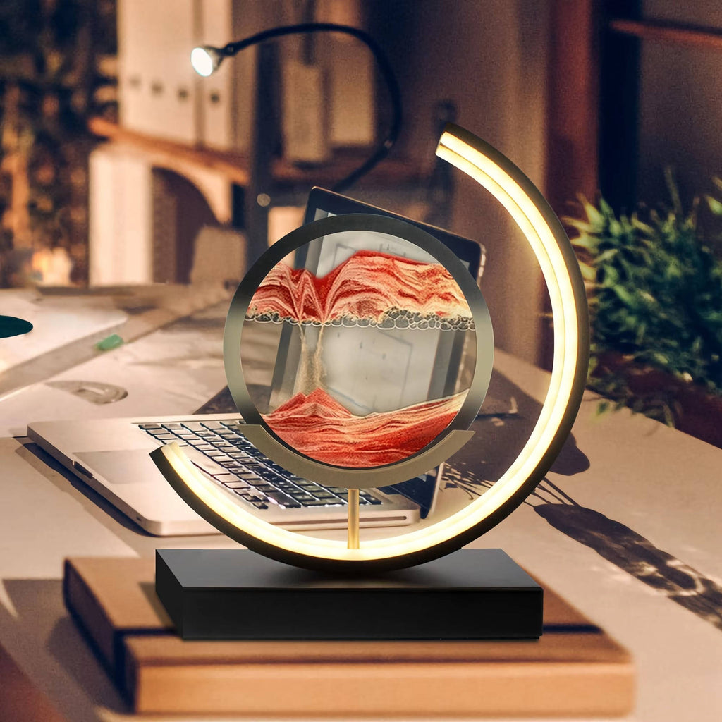 Moving Sand Art: A Mesmerizing Desk or Shelf Centerpiece