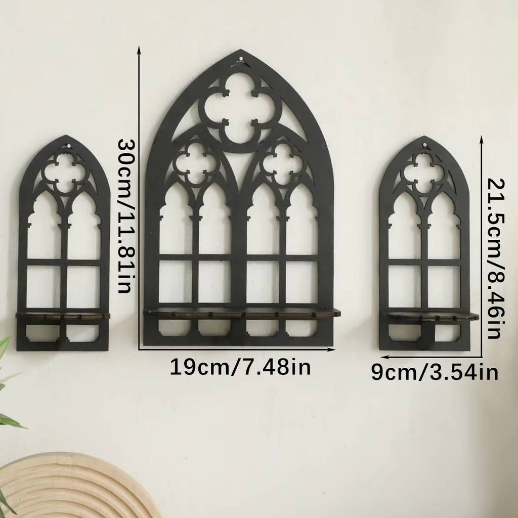 Gothic Wall Decor 3-Piece Set: Instant Statement Walls