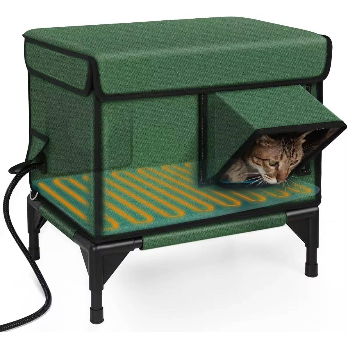 Heated Outdoor Cat House: Winter Shelter That Keeps Cats Warm