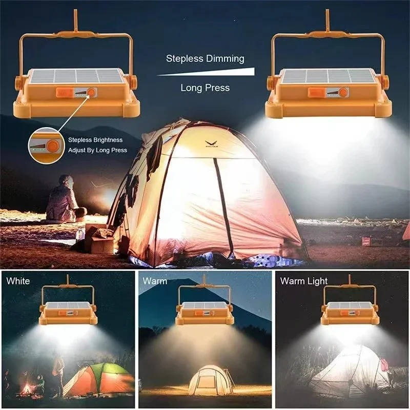 Solar Portable Camping Lamp: Never Run Out of Light Again