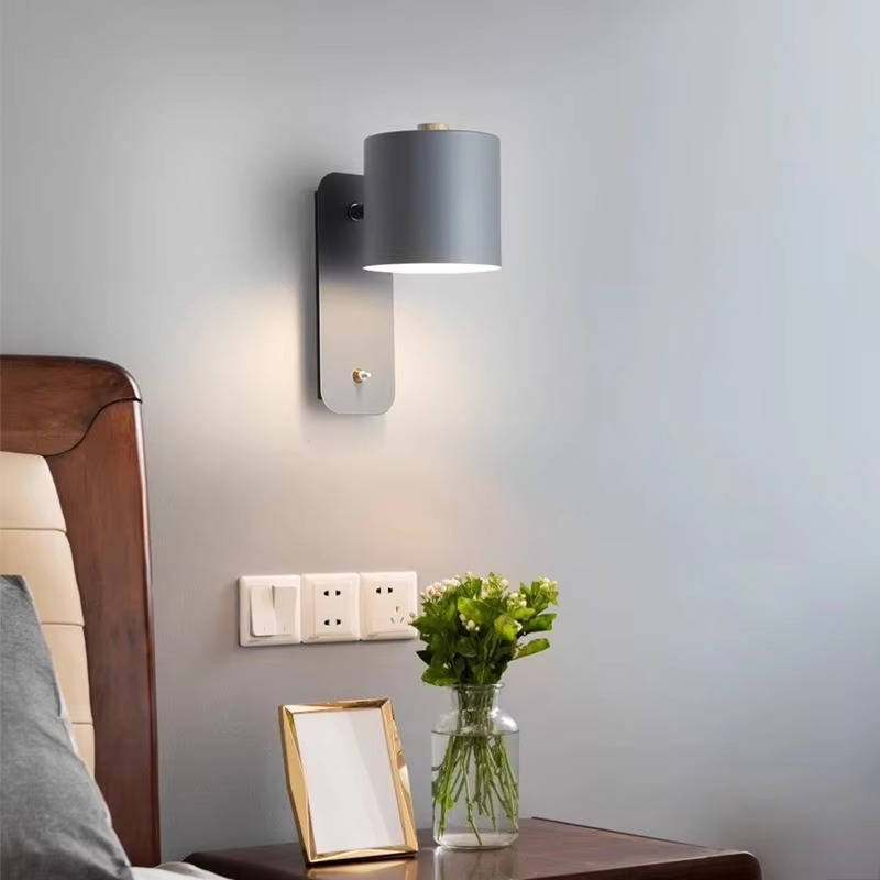 Wall Lamps for Bedroom and Living Room: Adjustable, Glare-Free Light
