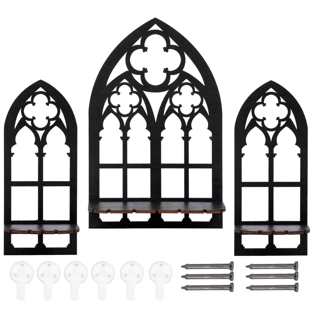 Gothic Wall Decor 3-Piece Set: Instant Statement Walls
