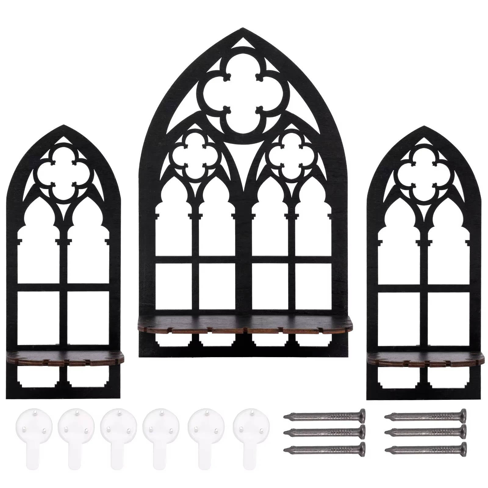 Gothic Wall Decor 3-Piece Set: Instant Statement Walls