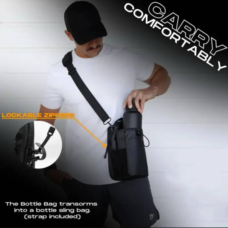 Magnetic Gym Bag: Small, Versatile, Off the Floor