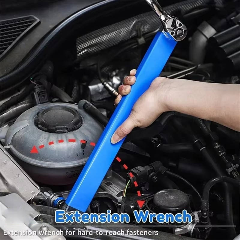 Extension Wrench: Reach Bolts Your Regular Wrench Can't