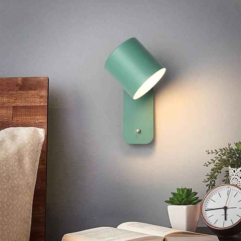 Wall Lamps for Bedroom and Living Room: Adjustable, Glare-Free Light