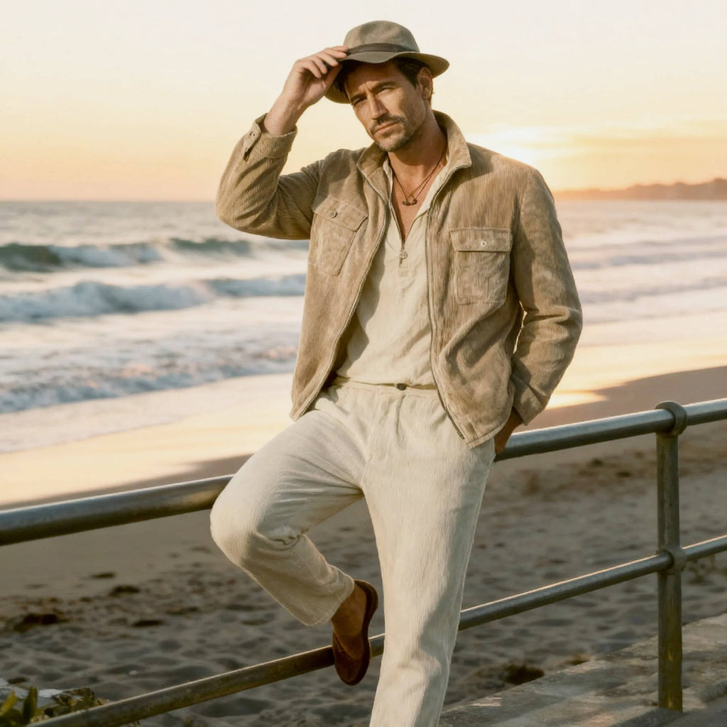 Corduroy Jacket for Men: Fresh Fall Layering