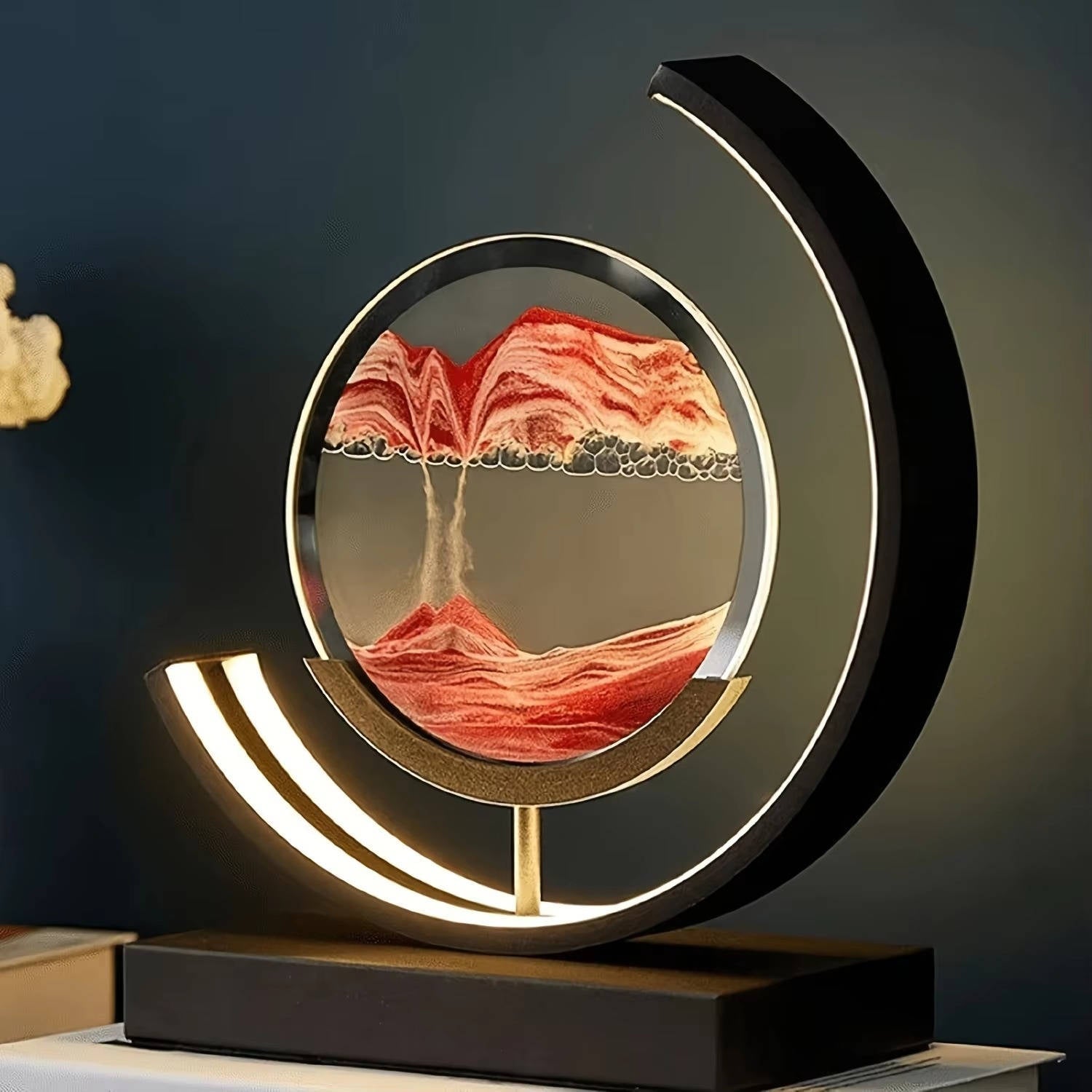 Moving Sand Art: A Mesmerizing Desk or Shelf Centerpiece