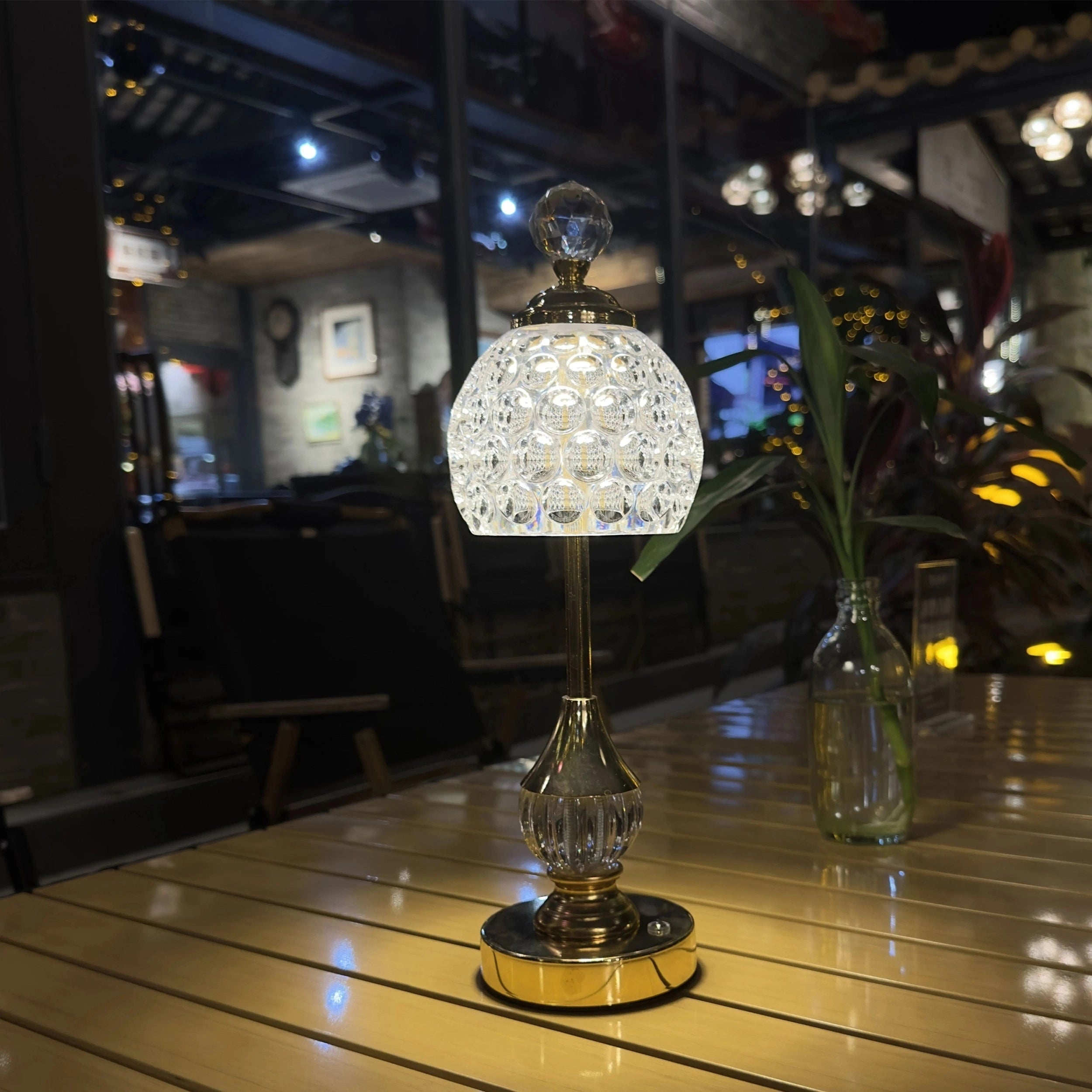 Crystal Touch Table Lamp