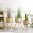Bohemian Bamboo Flower Stand