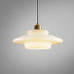 White Glass Pendant Light