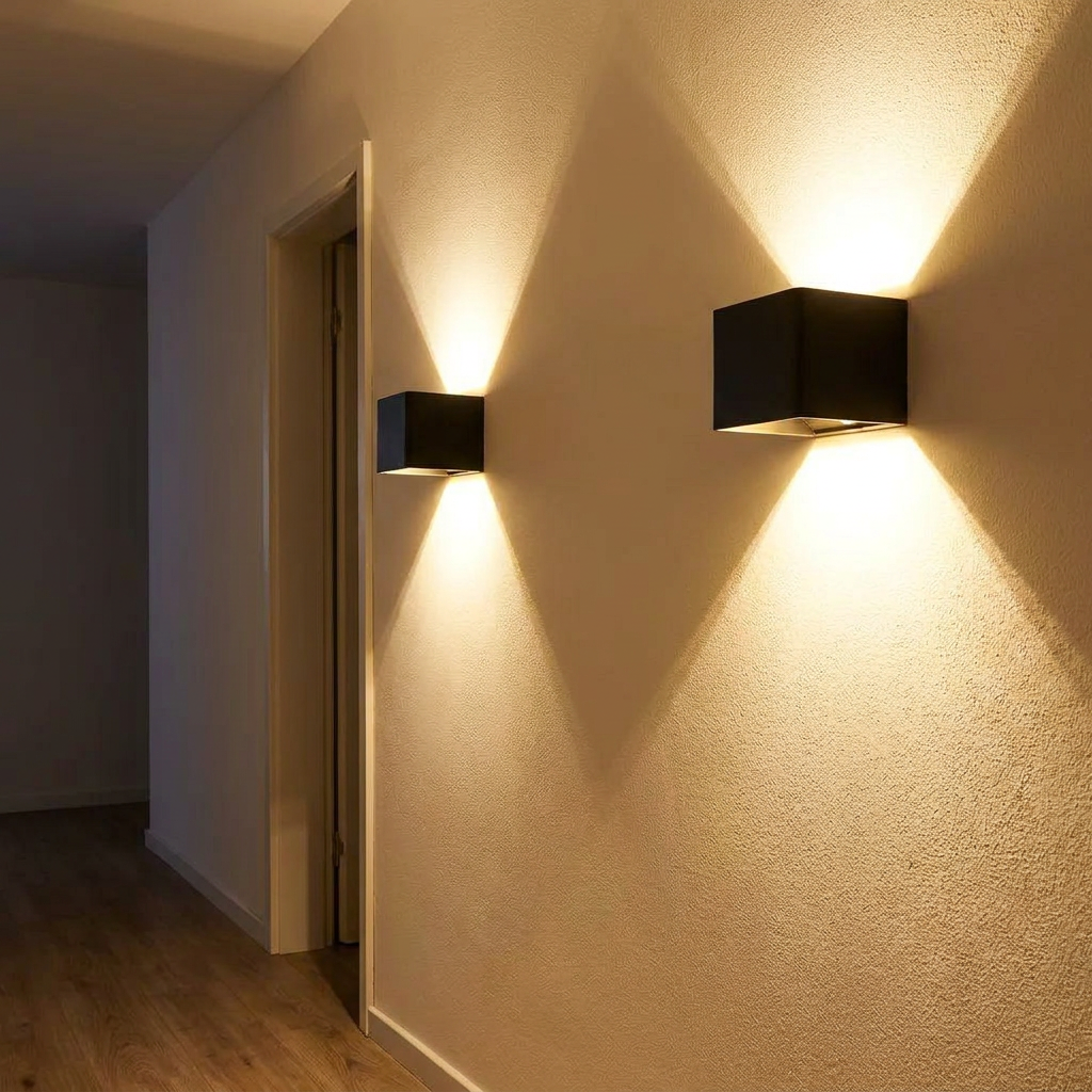Motion Sensor Wall Light in use, lifestyle setting