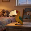 Animal Table Lamp Wooden LED Night Light - lifestyle