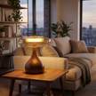 Andi Glass Table Lamp - lifestyle