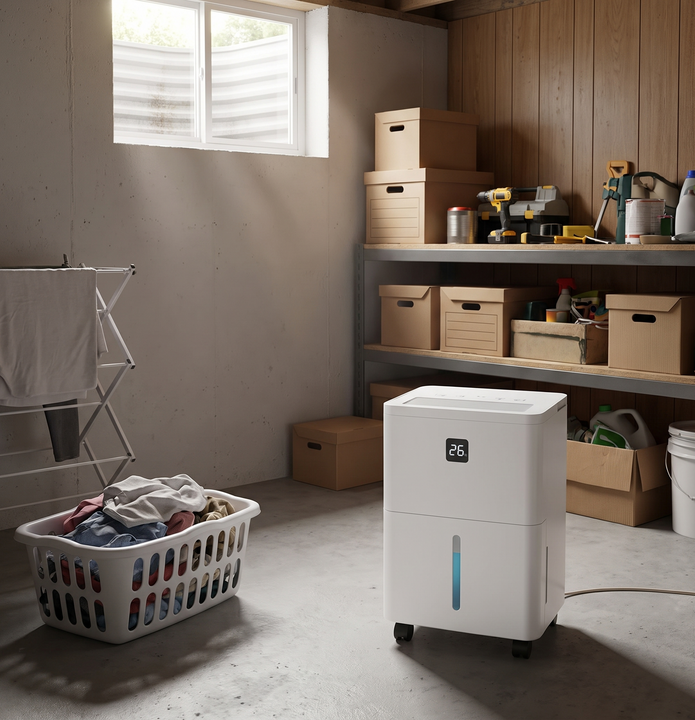 Basement Dehumidifier lifestyle