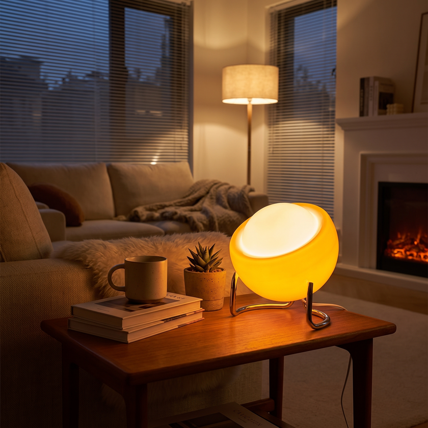 Bauhaus Glass Table Lamp lifestyle