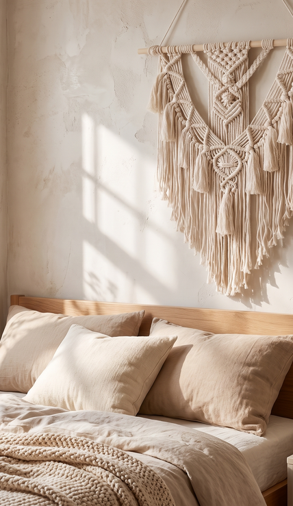 Bohemian Macrame Wall Hanging