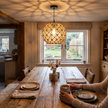Bohemian Hemp Rope Ceiling Light