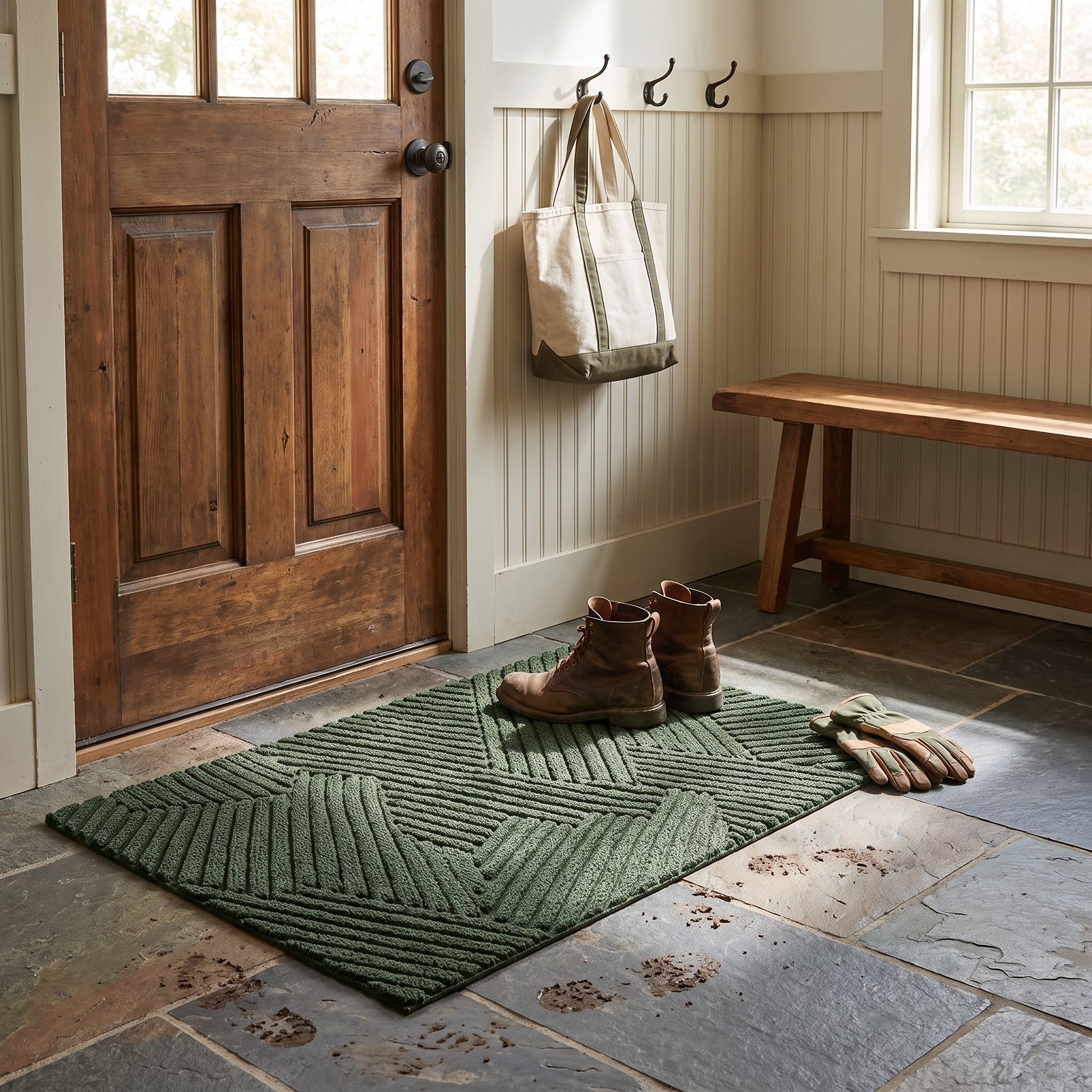 Durable Non-Slip Door Mat | Modern Dirt-Resistant Entry Mat
