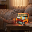 Stained Glass Book Lamp