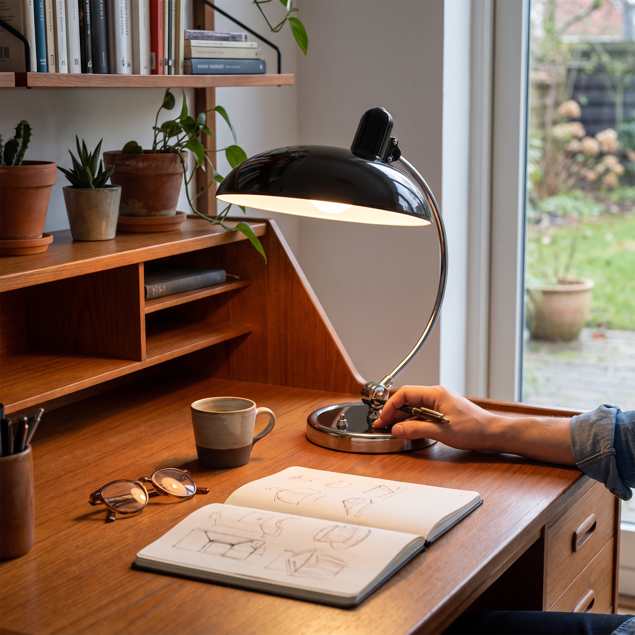 ScandiArc Table Lamp