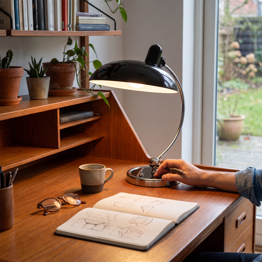 ScandiArc Table Lamp