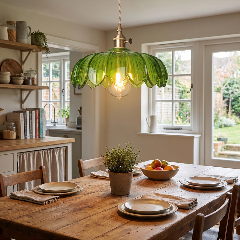 Vintage Flower Pendant Lamp