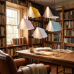 Flying Book Pendant Light