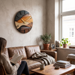 Artistic Round Wall Clock