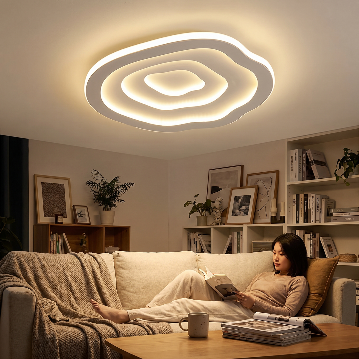 Ripple LED Ceiling Lamp