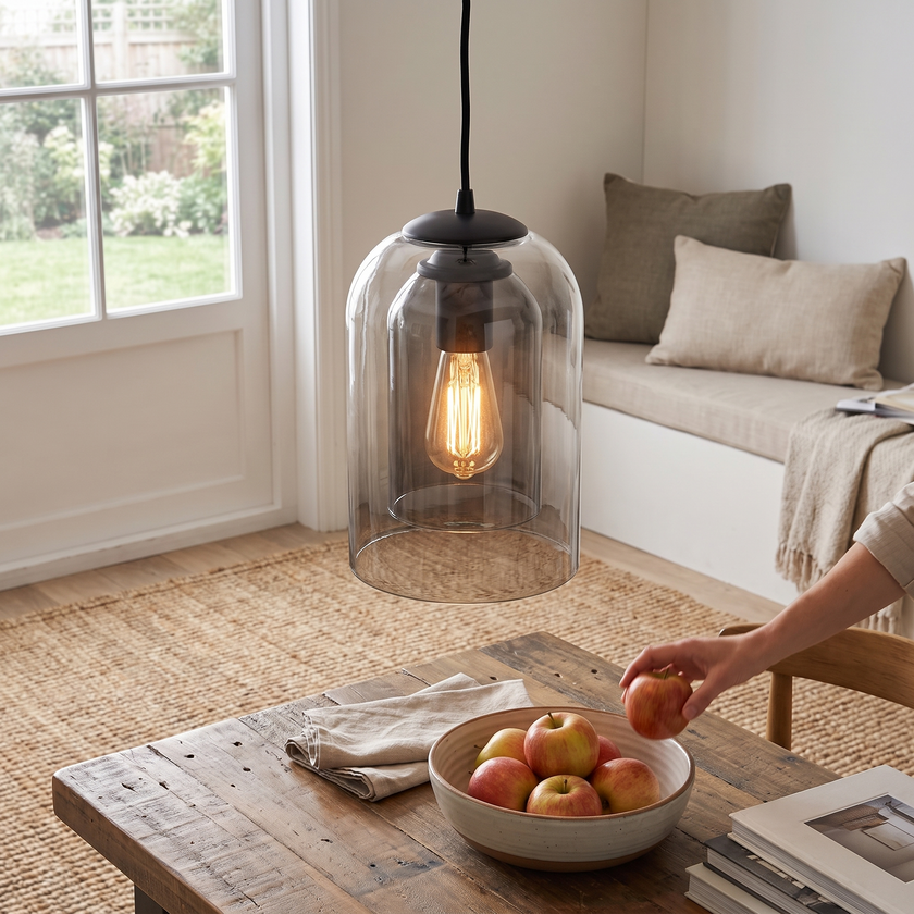 Glass Pendant Light