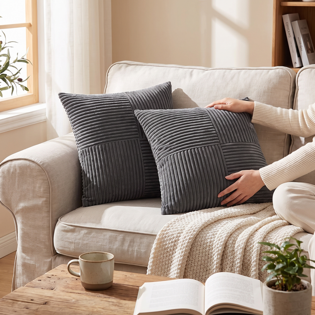 Corduroy Cushion Covers