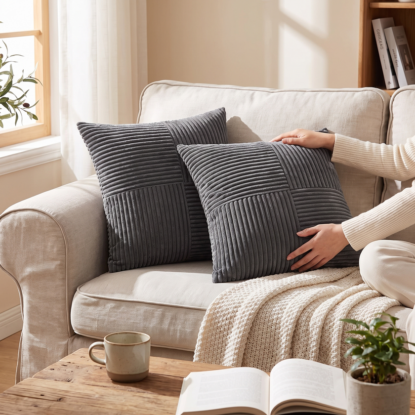 Corduroy Cushion Covers