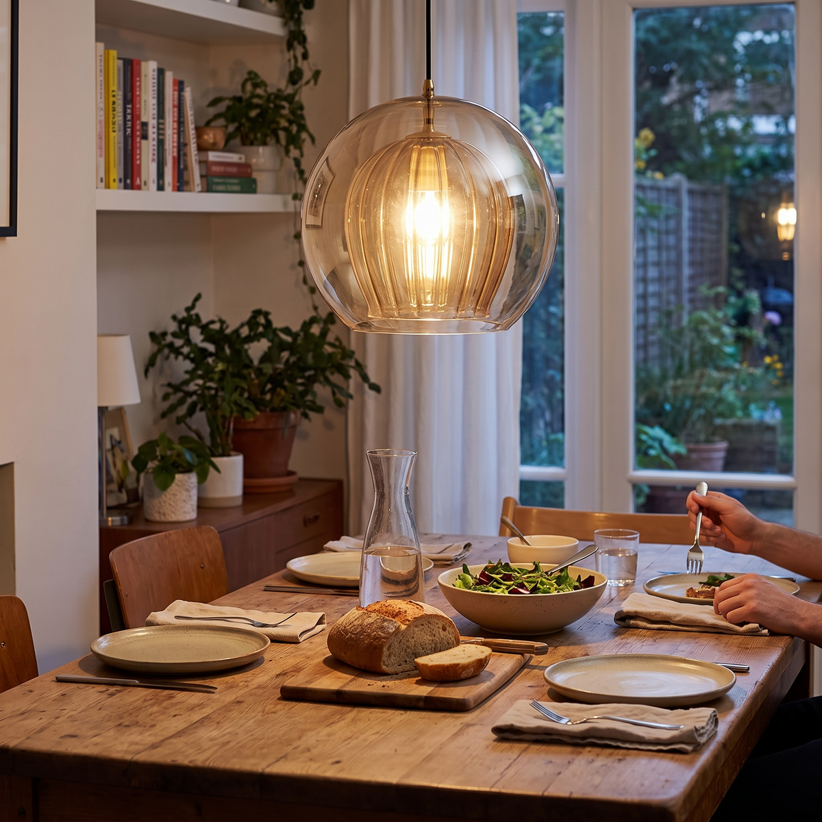 Modern Glass Pendant Light