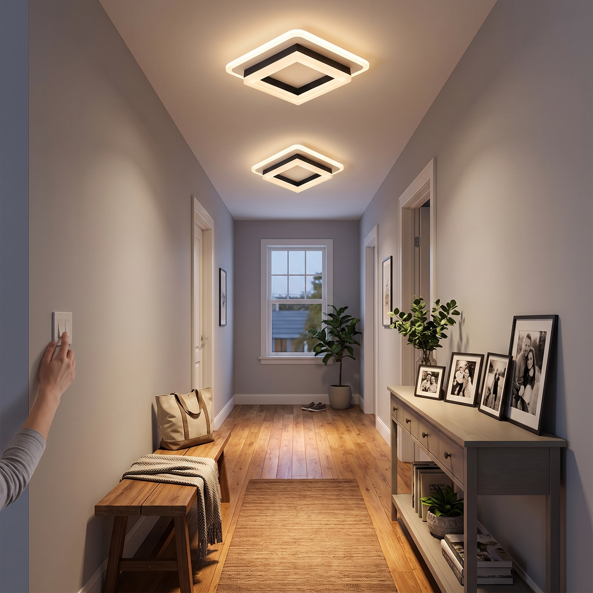 Square LED Ceiling Light
