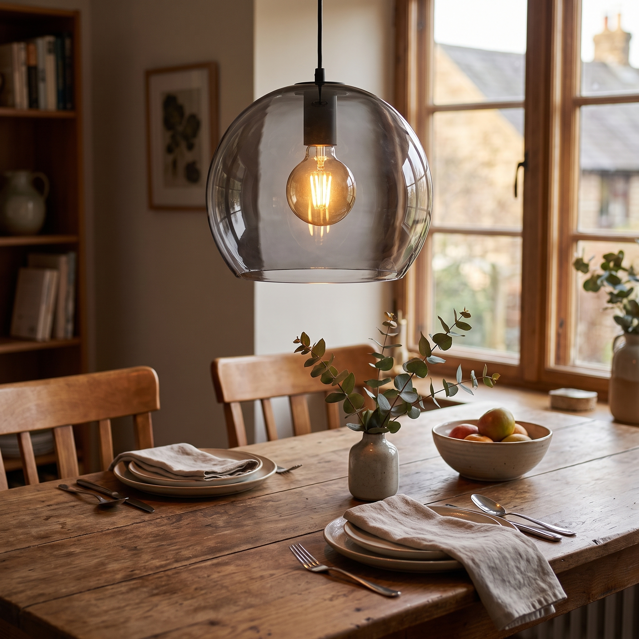 Clyde Glass Pendant Light