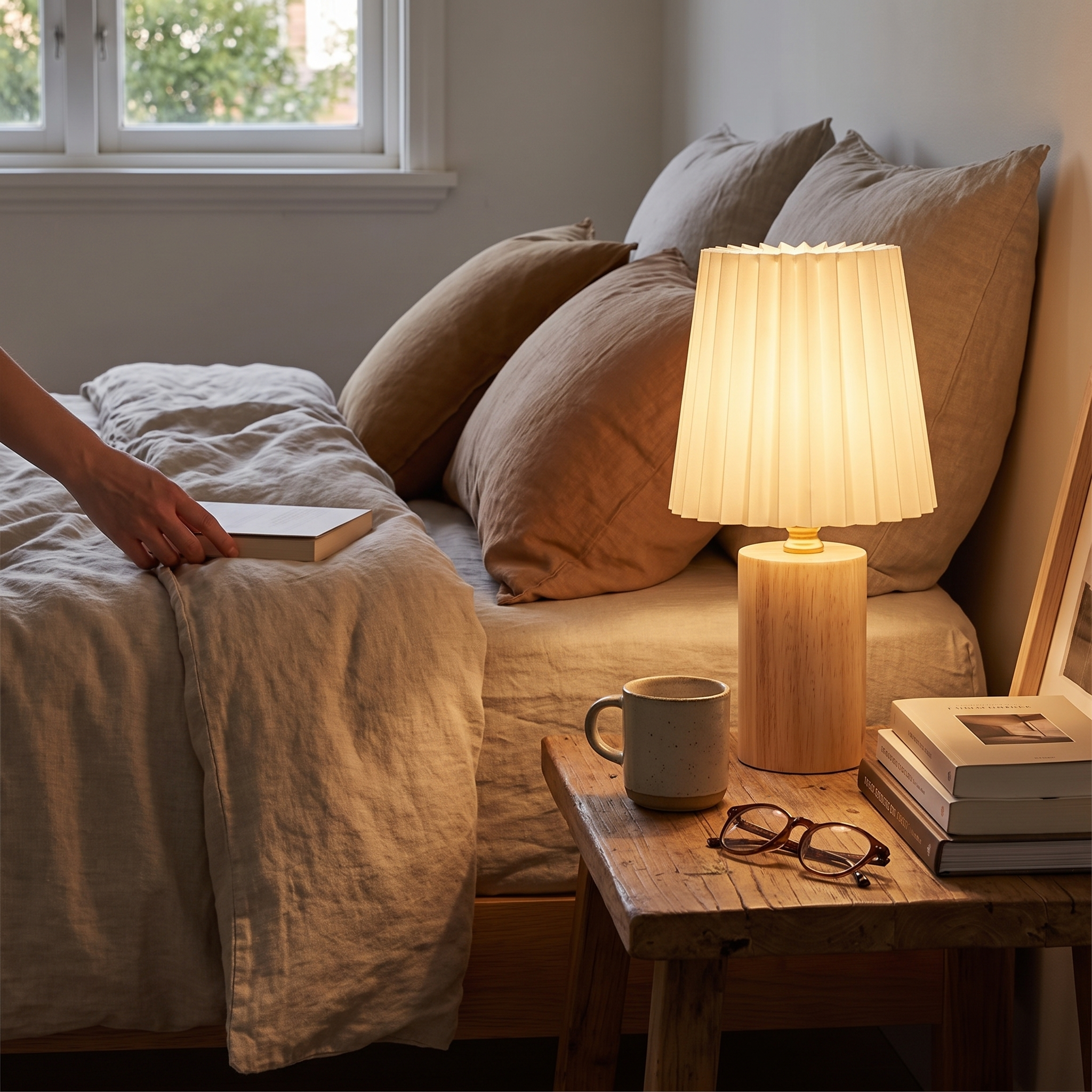 Medieval Pleated Table Lamp