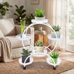 Metal Plant Stand with Wheels