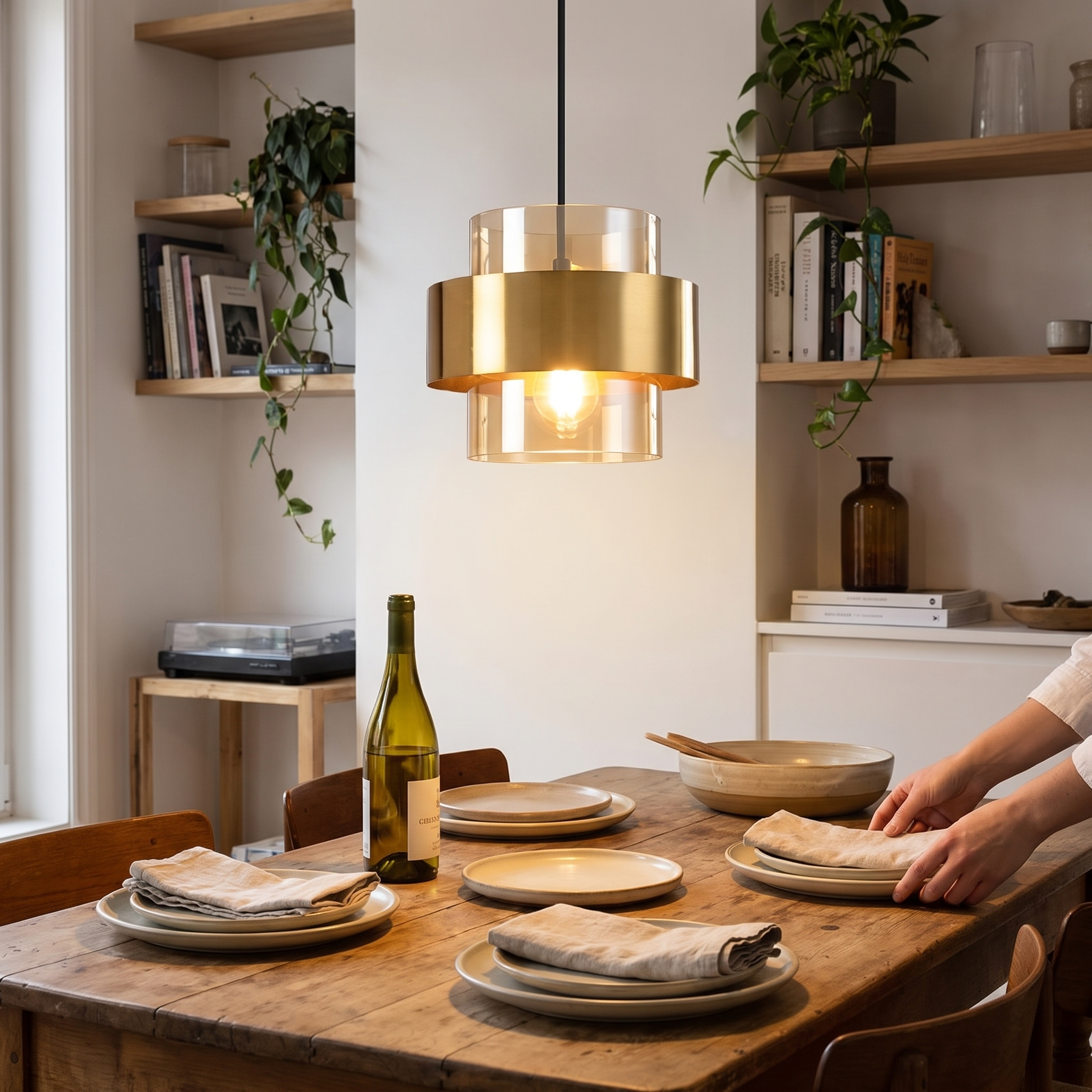 Nordic Glass Pendant Light