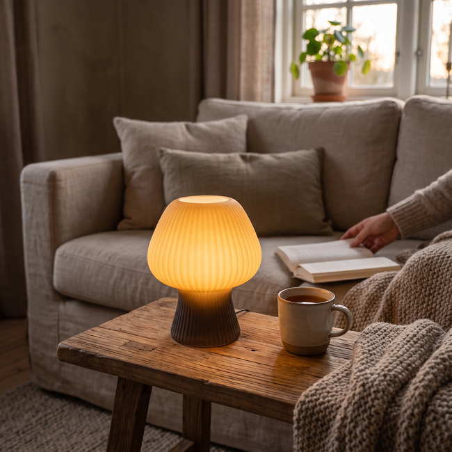 Vintage Bedside Table Lamp