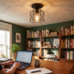 Modern Gold Ceiling Light