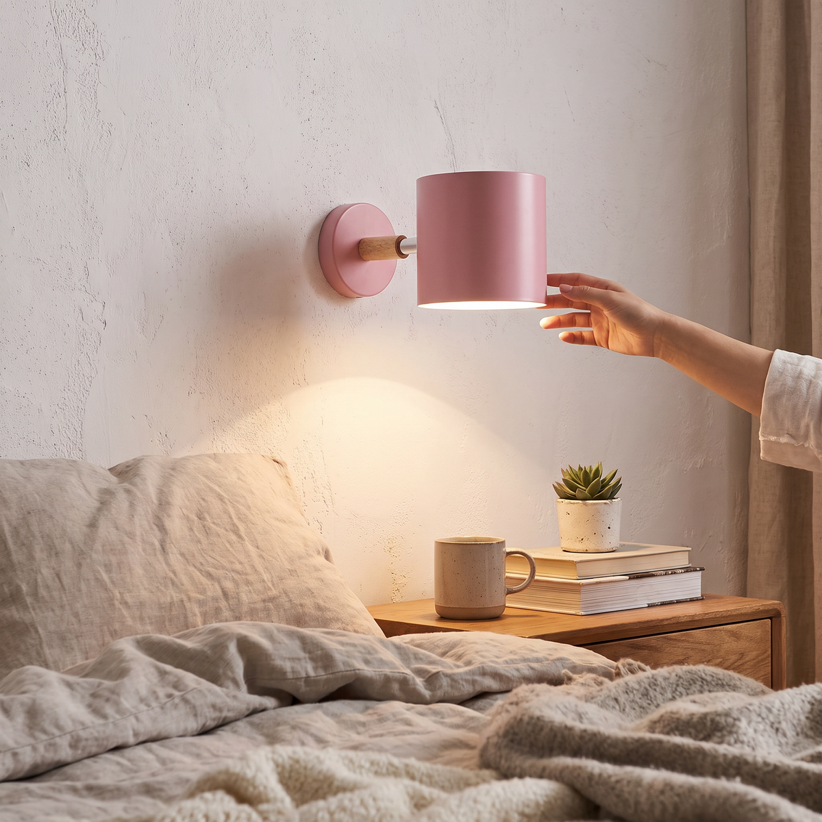 NordicGlow Adjustable Wall Lamp