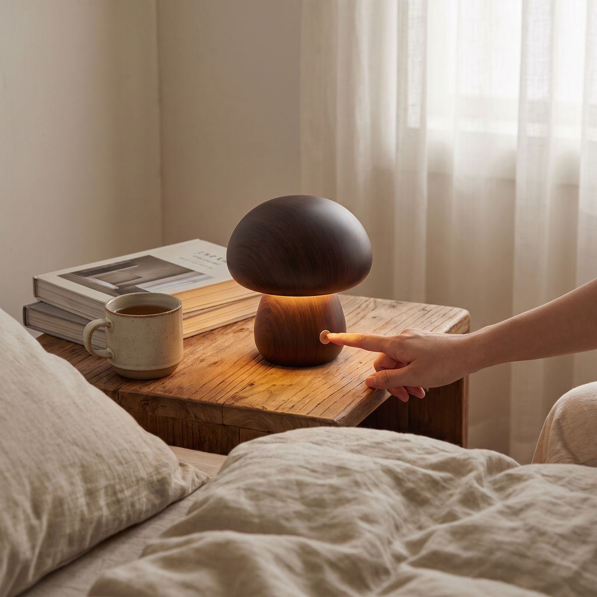 Portobello Mushroom Lamp